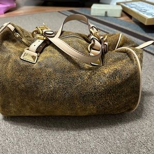 Authentic Michael Kors barrel bag